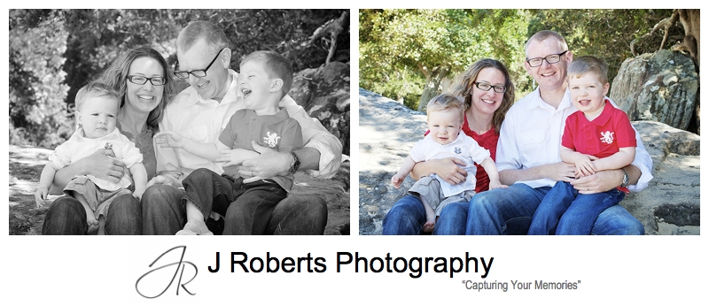 Laughing family portraits sydney - sydney family portrait photography